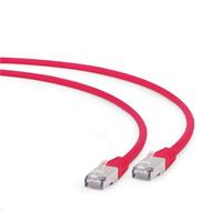 Gembird Patch kabel RJ45, cat. 6A, FTP, LSZH, 3m, červený