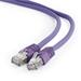 Gembird Patch kabel RJ45, cat. 6A, FTP, LSZH, 3m, fialový