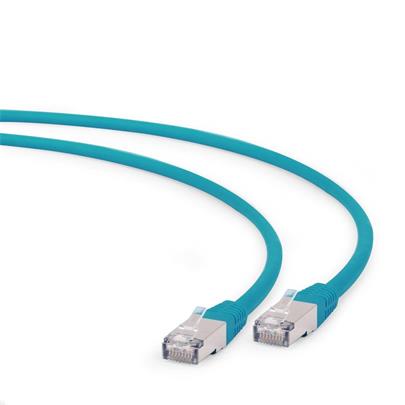 Gembird Patch kabel RJ45, cat. 6A, FTP, LSZH, 5m, zelený