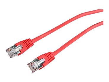 GEMBIRD PP6-0.25M/R patchcord RJ45 cat. 6 FTP 0.25m red