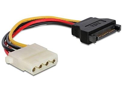 Gembird SATA (male) to Molex (female) power cable, 15cm