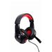 GEMBIRD sluchátka s mikrofonem GHS-U-5.1-01, gaming, 5.1 surround, černo-červená, USB