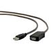 Gembird USB 2.0 kabel A-A prodlužovací 5m (aktivní)