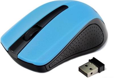 Gembird Wireless optical mouse MUSW-101-G, 1200 DPI, nano USB, blue