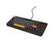 Genesis herní klávesnice THOR 230/TKL/RGB/Outemu Red/Drátová/US/Anchor/Drátová USB/US layout/Černá