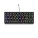 Genesis herní klávesnice THOR 230/TKL/RGB/Outemu Red/Drátová/US/Černá/Drátová USB/US layout/Černá