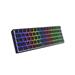 Genesis mechanická bezdrátová klávesnice THOR 660, černá, US layout, RGB podsvícení, Gateron RED