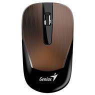 Genius ECO-8015 Myš, bezdrátová, optická, 1600dpi, dobíjecí,USB, kávová