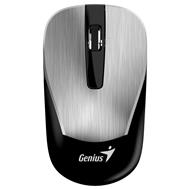 Genius ECO-8015 Myš, bezdrátová, optická, 1600dpi, dobíjecí,USB, stříbrná