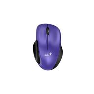 Genius Ergo 8200S Myš, bezdrátová, optická, 1200dpi, 5 tlačítek, tichá, BlueEye senzor, USB, fialová