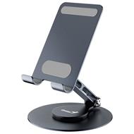 GENIUS G-Stand M100 přenosný stojan na telefon, otočný 360°, naklápěcí, hliníkový