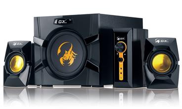 Genius GX GAMING SW-G2.1 3000 Ver. II, Reproduktory, herní, 2.1, 80W, černo-zlaté