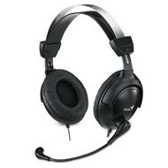 Genius headset - HS-505X (sluchátka + mikrofon), 3,5mm jack