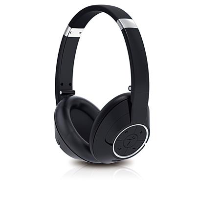 GENIUS headset - HS-930BT/sluchátka s mikrofonem/ Bluetooth 4.0/ dobíjecí/ černé