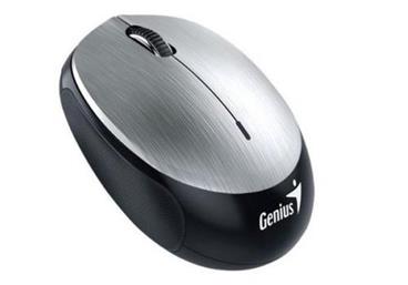 GENIUS myš NX-9000BT v2 Wireless,Bluetooth 4.0, 1200dpi, USB kovově šedá, dobíjecí baterie