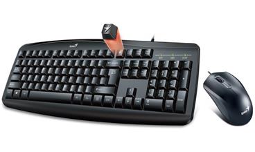 GENIUS Smart KM-200 set klávesnice a myši, drátový, CZ+SK layout, USB, černý