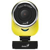 GENIUS webová kamera QCam 6000/ žlutá/ Full HD 1080P/ USB2.0/ mikrofon