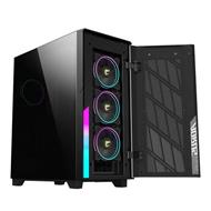 GIGABYTE herní skříň case GB-AC500G ST RGB Lighting, Mid Tower, temperované sklo, airflow design