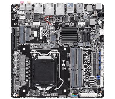 GIGABYTE MB Sc LGA1151 IMB310TN (rev. 1.0), Intel H310, 2xDDR4, VGA, thin mini-ITX