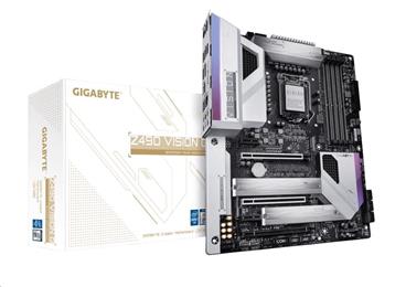 GIGABYTE MB Sc LGA1200 Z490 VISION G, Intel Z490, 4xDDR4, VGA