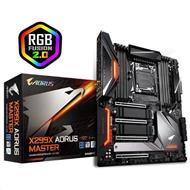 GIGABYTE MB Sc LGA2066 X299X AORUS MASTER, Intel X299, 8xDDR4, E-ATX