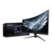 Gigabyte MT LCD - 27" Gaming monitor AORUS CV27F, 1920x1080, 12M:1, 400cd/m2, 1ms, 2xHDMI 2.0, 1xDP 1.2, ELED