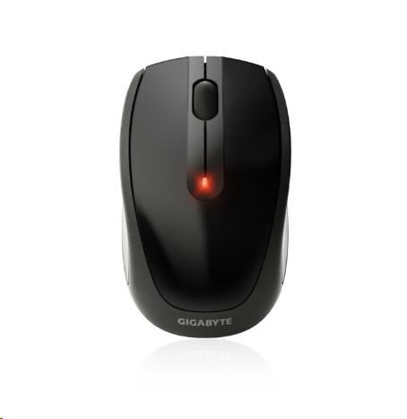 GIGABYTE Myš Mouse GM-M7580, Wireless, Optical, USB mini receiver, 1000/500 dpi