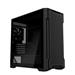 GIGABYTE PC Skříň GB-C102G, Mid Tower, 2x USB3.0, Průhledná bočnice, 2x 120mm Fan, černá