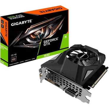 GIGABYTE VGA NVIDIA GeForce GTX 1630 OC 4G, GTX 1630 OC, 4GB GDDR6, 1xDP, 1xHDMI, 1xDVI-D