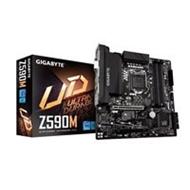 GIGABYTE Z590M, Sc LGA1200, Intel Z590, 4xDDR4, 1xDP, 1xHDMI, 1xDVI, mATX