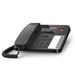 Gigaset-DESK600-BLACK Šňůrový telefon s LCD a CLIP na stůl a stěnu pro snadné telefonování - černá