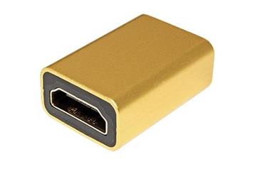 GOLD spojka HDMI A(F) - HDMI A(F),