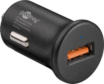 goobay Napájecí autoadaptér na USB - Quick Charge™ QC3.0 max. 3A