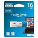 Goodram USB flash disk, 2.0, 16GB, UCO2, blue and white, UCO2-0160MXR11, podpora OS Win 7