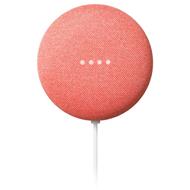 Google hlasový asistent Nest Mini coral/ 2. generace/ Google Assistant/ Wi-Fi/ Bluetooth/ CZ adaptér/ korálový