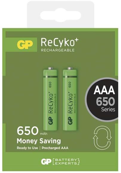 GP AAA ReCyko+ 650 series, nabíjecí, 2 ks