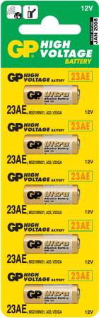 GP alkalická baterie 12V 23AE 5ks blistr