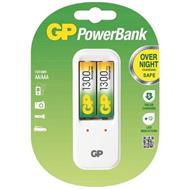 GP PowerBank 410 nabíječka (PB410) + 2x AA 1300 mAh, 8hod.