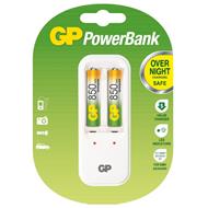 GP PowerBank 410 nabíječka (PB410) + 2x AAA 850 mAh, 6hod.