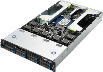 GPU server ESC4000-E10 2U SP3,4GPU(E16g4),2-E16LP, E8/OCP3, 2GbE, 4sATA&4sATA/NVMe,IPMI,8DDR4,rPS 2,2kW (80+PLATINUM)