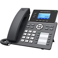 Grandstream GRP2604 SIP telefon, 2,48" LCD podsv. displej, 6 SIP účty,10BLF tl., 2x1Gbit porty