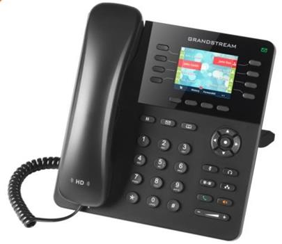 Grandstream GXP2135 [VoIP telefon - 4x SIP účet, HD audio, bluetooth, podpora headset, barevný LCD, 2x GLAN]
