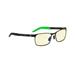 GUNNAR herní brýle RAZER FPS / obroučky v barvě ONYX / jantarová skla