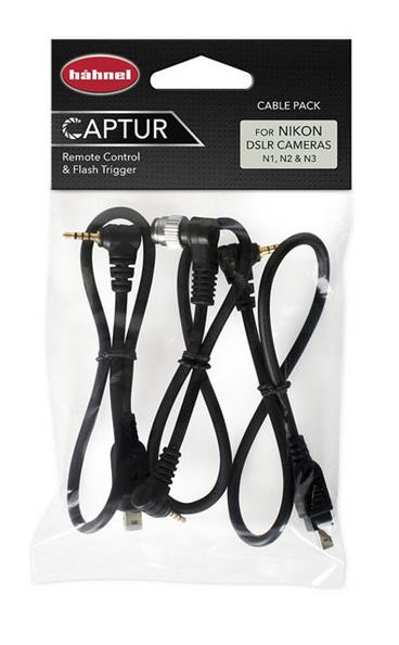 Hähnel Cable Pack Nikon - kabely pro připojení Captur Pro Modul/Giga T Pro II