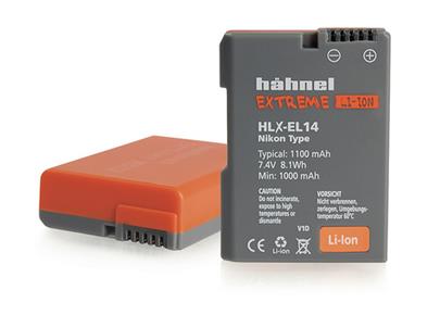 Hähnel EXTREME Li-Ion HLX-EL14 - Nikon EN-EL14/EL14a, 1100mAh 7.4V 8.1Wh