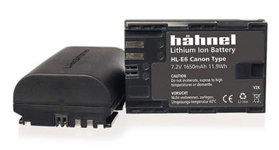Hähnel HL-E6 - Canon LP-E6 - 1650mAh, 7,2V, 11,9Wh