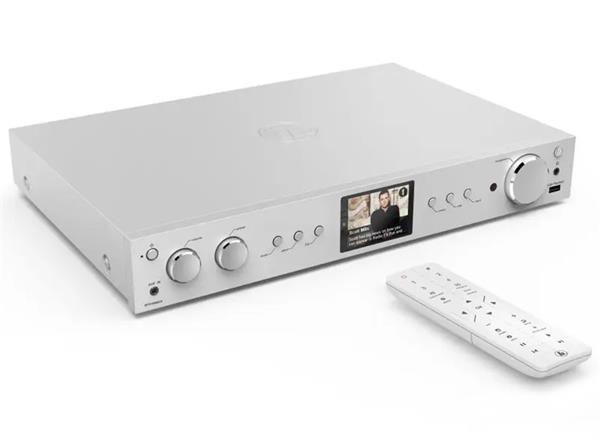 HAMA digitální a internetové rádio DIT2105SBTX, Hi-Fi tuner, DAB+/FM/BT RX-TX, App ovládání, stříbrné