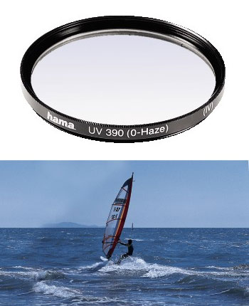 Hama filtr UV 0-HAZE M 37, černý