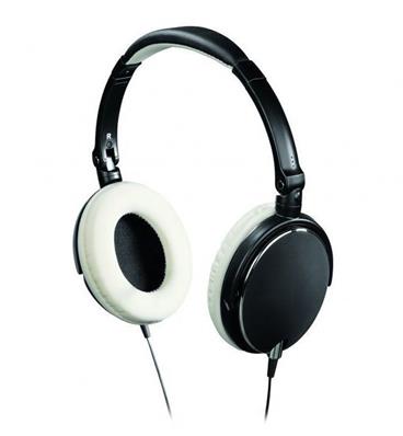 HAMA headset HE-300/ drátová sluchátka + mikrofon/ USB/ citlivost 109 dB/mW/ černo-bílá