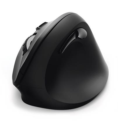 HAMA myš EMW-500/ bezdrátová/ optická/ 1400 dpi/ vertikální/ ergonomická/ 6 tlačítek/ USB/ černá